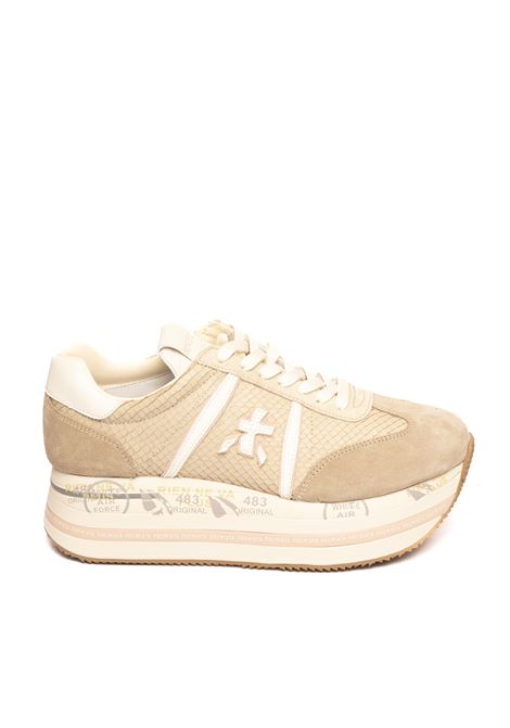 Beige beth sneaker PREMIATA | BETHCAM/NYL-7039