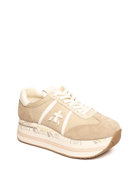 Beige beth sneaker PREMIATA | BETHCAM/NYL-7039