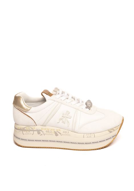 White leather sneaker PREMIATA | BETHPELLE-7037