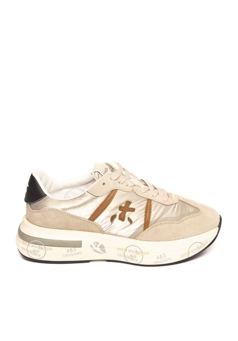 Sneaker cassie beige PREMIATA | CASSIECAM/NYL-6470