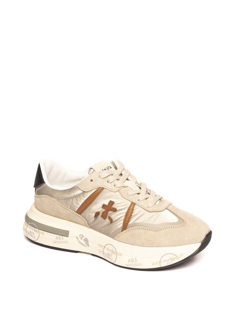 Sneaker cassie beige PREMIATA | CASSIECAM/NYL-6470