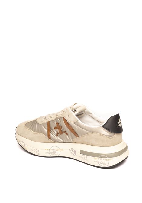 Beige cassie sneaker PREMIATA | CASSIECAM/NYL-6470