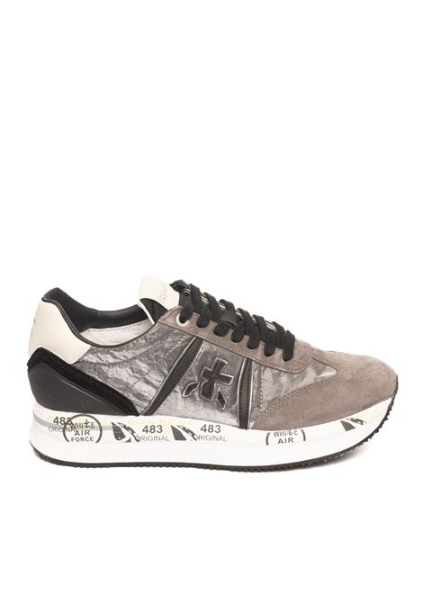 Grey conny sneaker PREMIATA | CONNYCAM/NYL-6986