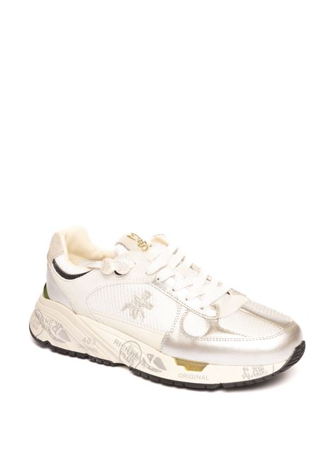 White/grey mase sneaker PREMIATA | MASEDLAM/TESS-7006