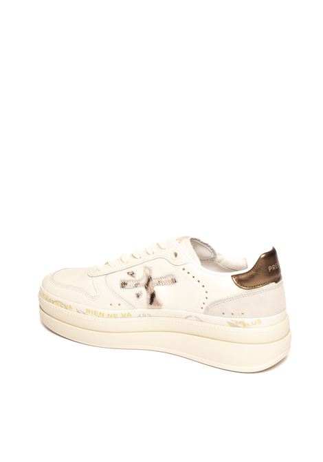 White micol sneaker PREMIATA | MICOLPELLE-7035