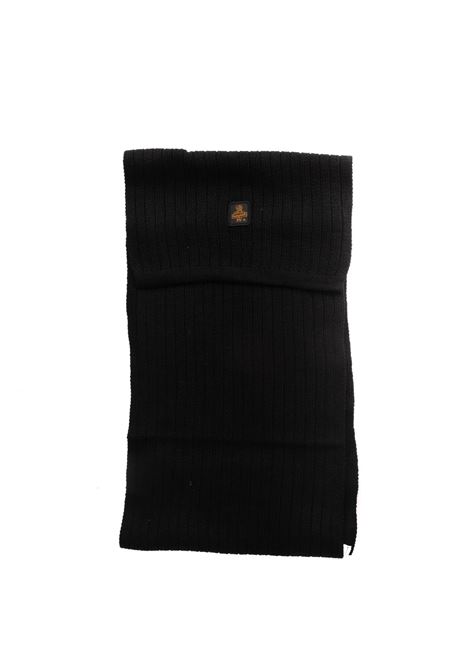 Black wool scarf REFRIGIWEAR | R-11600DAKOTA-G06000