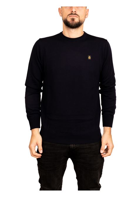 dark blue bennet pullover REFRIGIWEAR | M26908BENNET-F03700