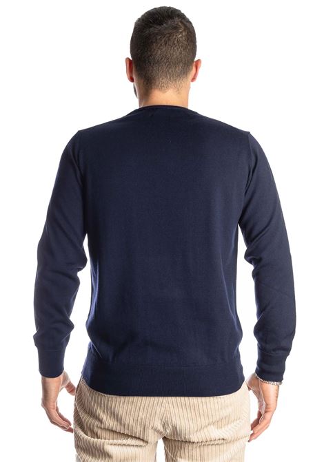 dark blue bennet pullover REFRIGIWEAR | M26908BENNET-F03700