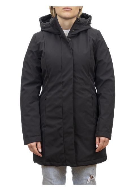 tech jacket with black hood REFRIGIWEAR | W99118LADYTECH-G06000