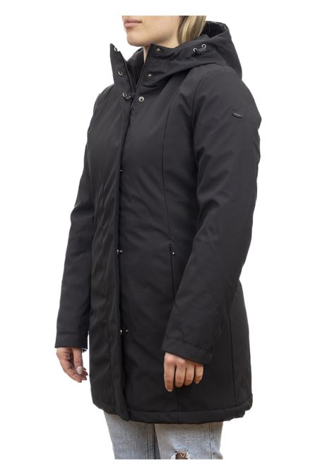 tech jacket with black hood REFRIGIWEAR | W99118LADYTECH-G06000