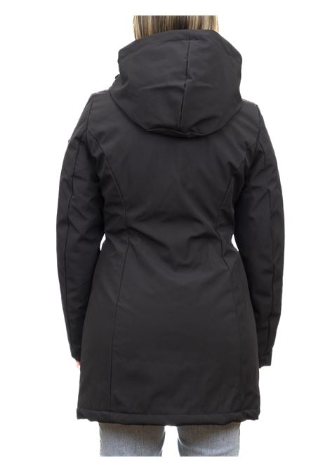 giubbino tech con cappuccio nero REFRIGIWEAR | W99118LADYTECH-G06000