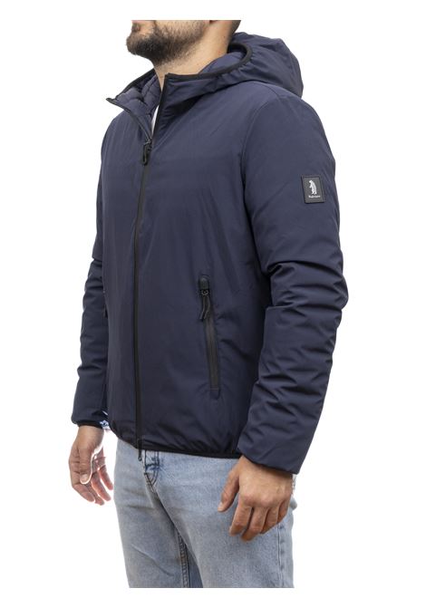 hult navy blue hooded jacket REFRIGUE | 2811O00014HULT-NAVY