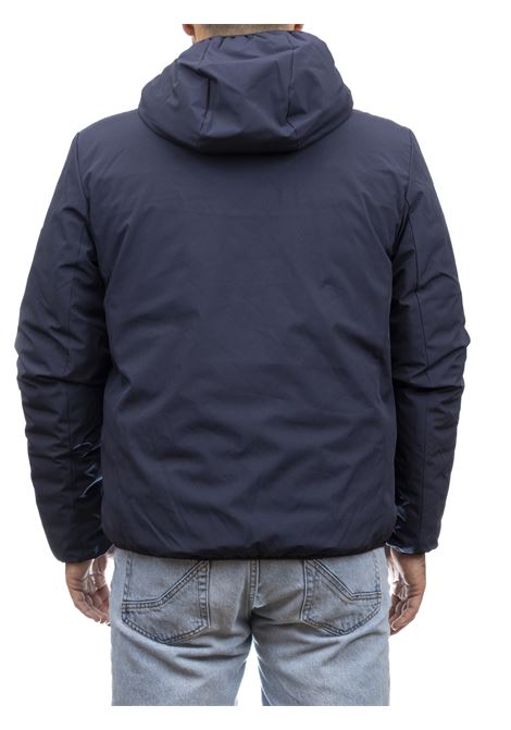 hult navy blue hooded jacket REFRIGUE | 2811O00014HULT-NAVY