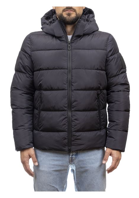 Rayes down jacket with anthracite hood REFRIGUE | 2811O00049RAYES-ANTRACITE