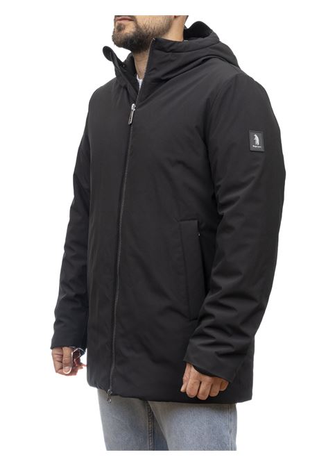 myll black hooded jacket REFRIGUE | 2811O00055MYLL-BLACK