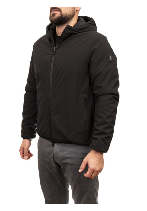 hult black hooded jacket REFRIGUE | 2811O00014HULT-BLACK