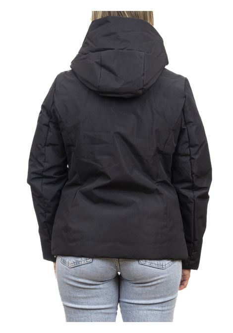 odea black hooded jacket REFRIGUE | 2821O00041ODENA-BLACK