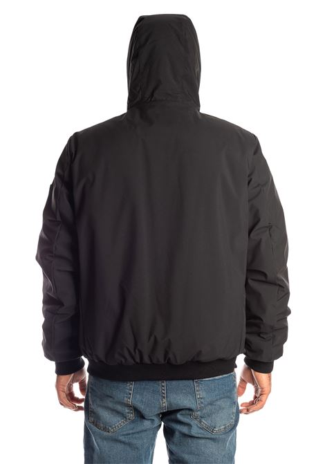 black hooded billy jacket REFRIGUE | 2811O00054BILLY-BLACK