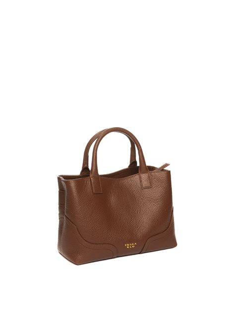 Brown hand bag with shoulder strap TOSCABLU | TF2427B82PELLE-C66