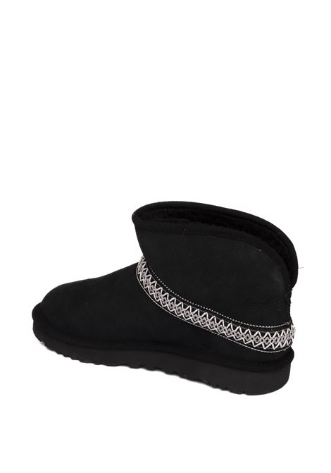 Black mini crescent boot UGG | CLASSICMINICRESCENTMONT-BLK