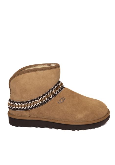 Stivale classic mini crescent chestnut UGG | CLASSICMINICRESCENTMONT-CHE