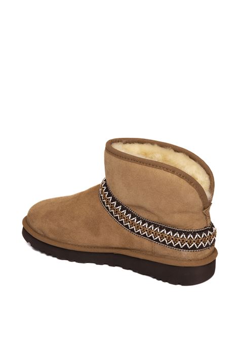 Chestnut classic mini crescent boot UGG | CLASSICMINICRESCENTMONT-CHE