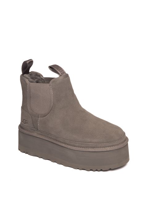 Grey neumel chelsea boot UGG | NEUMELPLATFORMCHELSEAMONTONE-GREY