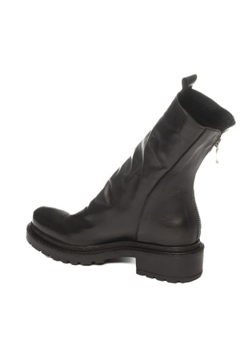 black leather boots UP44 | MA05VIT-NERO