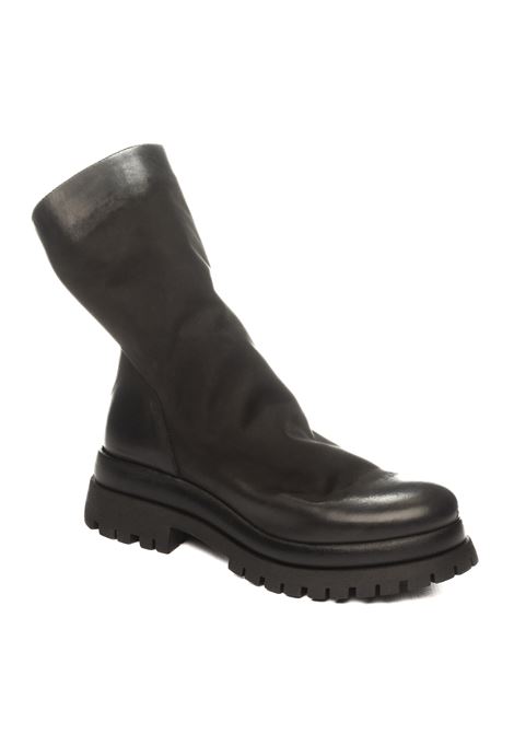 Black nabuk boot UP44 | NV05NABUCK-NERO