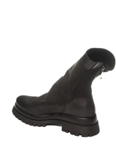 Black nabuk boot UP44 | NV05NABUCK-NERO