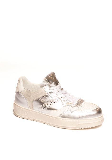 Sneaker laminato silver VALENTINO | 95A2501DLAM-SILVER