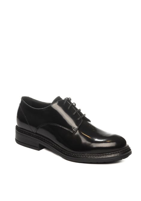 Black leather lace-up VSL | 5419ASPORT-NERO