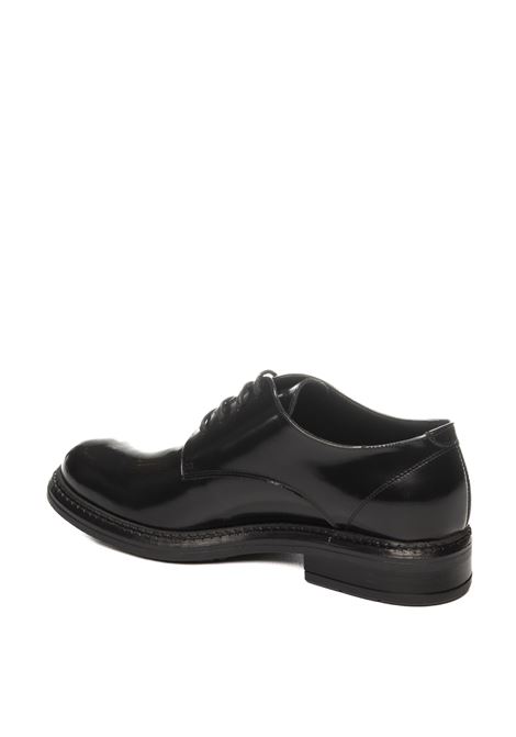 Black leather lace-up VSL | 5419ASPORT-NERO