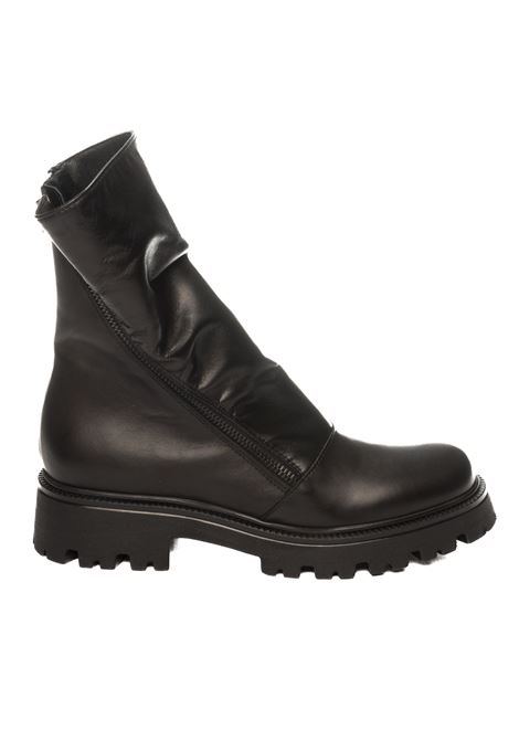 Black leather boot VSL | 7167SIDNEY-NERO