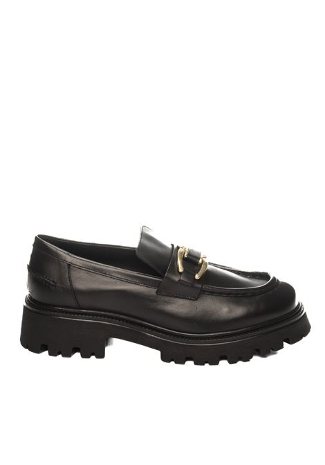 Mocassino pelle nero VSL | 7705SIDNEY-NERO