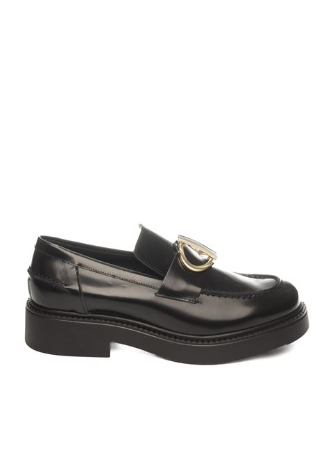 Mocassino pelle nero VSL | 7714ASPORT-NERO