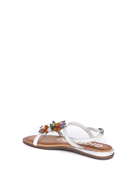 White komen sandal GIOSEPPO | 65614MUGGIO-BIANCO