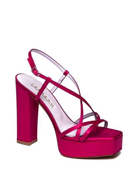 Fuxia 3267 satin sandal ALBANO | 3267RASO-FUXIA