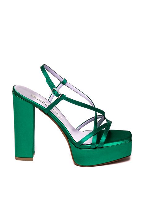 Tiffany 3267 satin sandal ALBANO | 3267RASO-SMERALDO