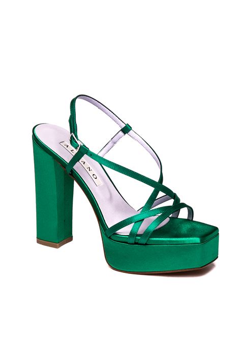 Tiffany 3267 satin sandal ALBANO | 3267RASO-SMERALDO