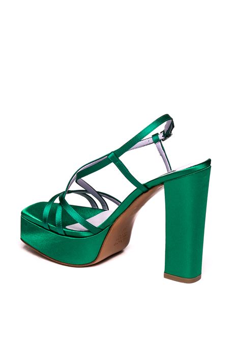 Tiffany 3267 satin sandal ALBANO | 3267RASO-SMERALDO