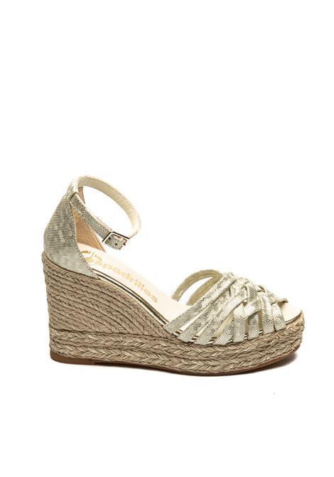 Sandalo ale platino ESPADRILLES | ALEAFRO-PLATINO