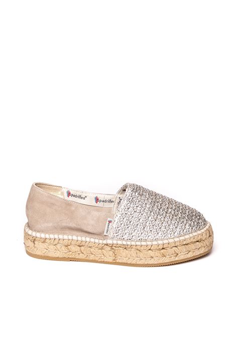 Esadrillas dommy argento ESPADRILLES | DOMMYRAFIA-SILVER