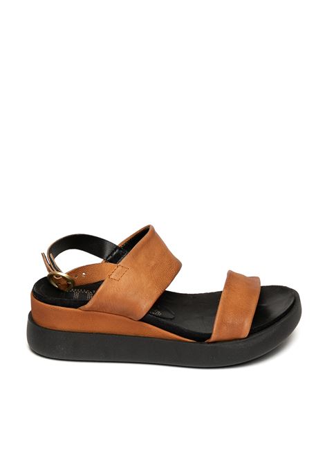 Tan straps sandal MJUS | T18005-101PELLE-6154