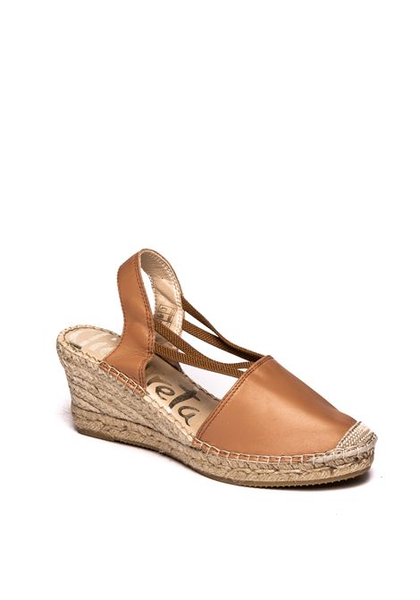 Tan leather campesina espadrillas VIDORRETA | 05500NACL3NAPA-CUERO