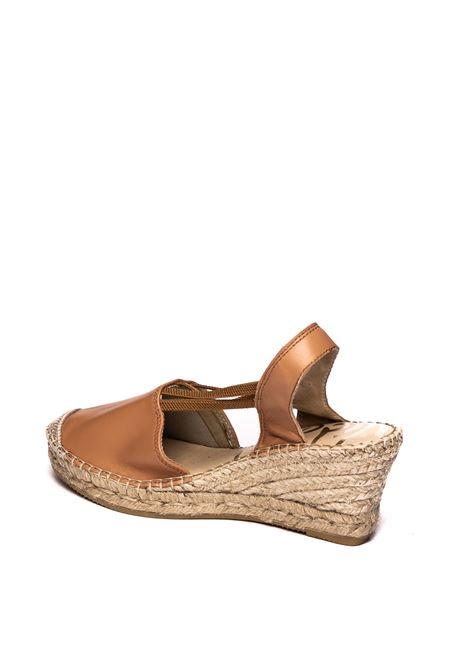 Tan leather campesina espadrillas VIDORRETA | 05500NACL3NAPA-CUERO