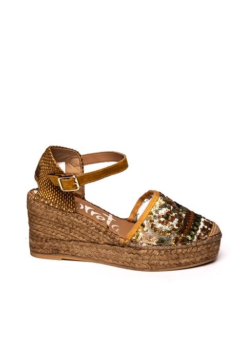 Mustard kermesio sandal VIDORRETA | 07100KRT5TKERMESIO-MOSTAZA