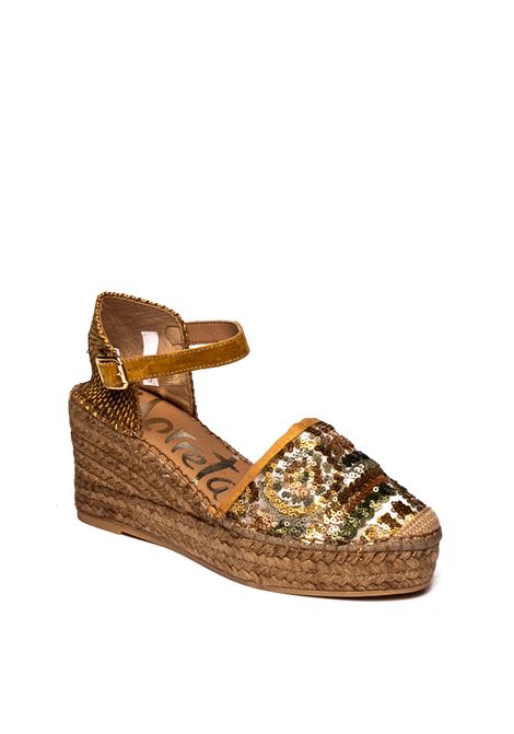 Mustard kermesio sandal VIDORRETA | 07100KRT5TKERMESIO-MOSTAZA