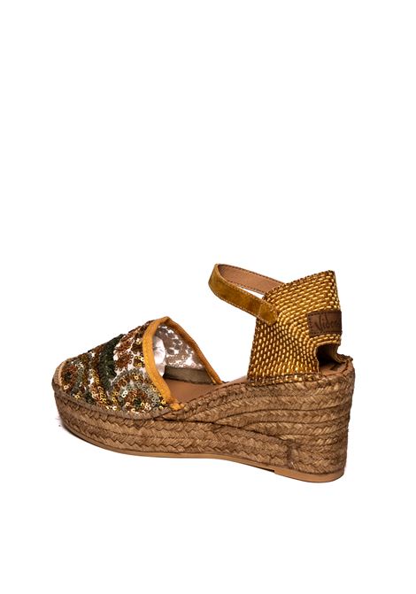 Mustard kermesio sandal VIDORRETA | 07100KRT5TKERMESIO-MOSTAZA