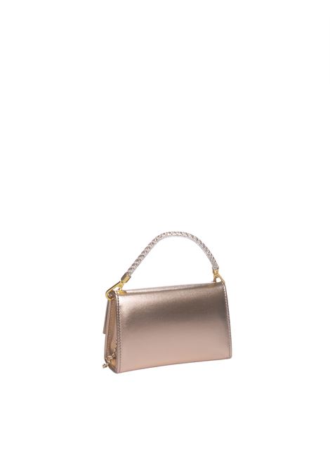 Rosegold mini bag ALBANO | 1028METAL-RAME